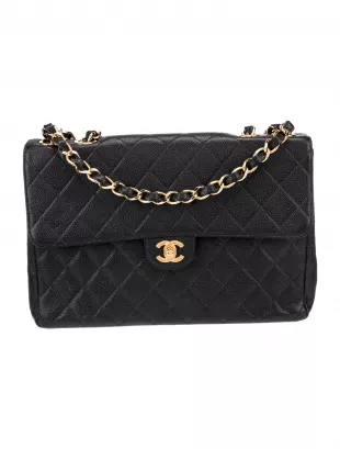 Jumbo Square Single Flap Bag