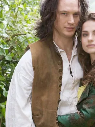 Wuthering Heights Tom Hardy Suede Vest