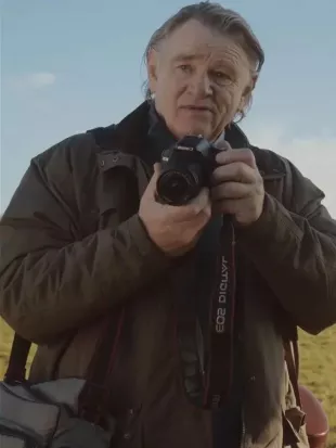 H Is for Hawk Movie Brendan Gleeson Cotton Jacket