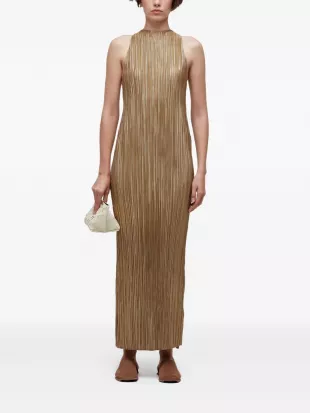Plisse Maxi Dress