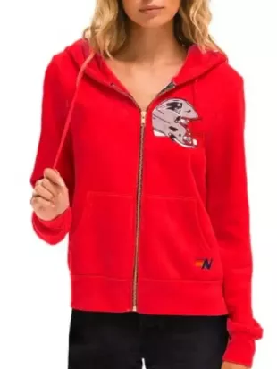 The View Joy Behar Patriots Helmet Hoodie