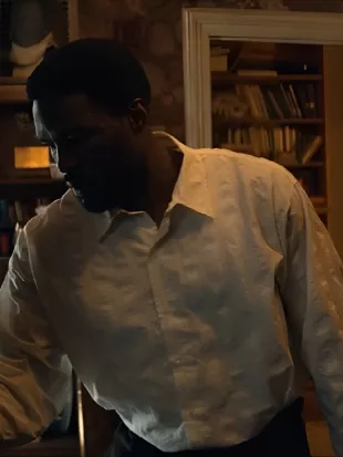 Wonder Man Yahya Abdul-Mateen II White Shirt