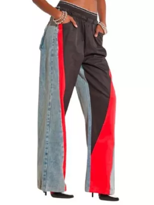 Nikki Bella Raw 2026 Denim Track Pant