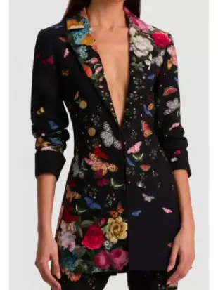 Today 2026 Paris Hilton Floral Suit