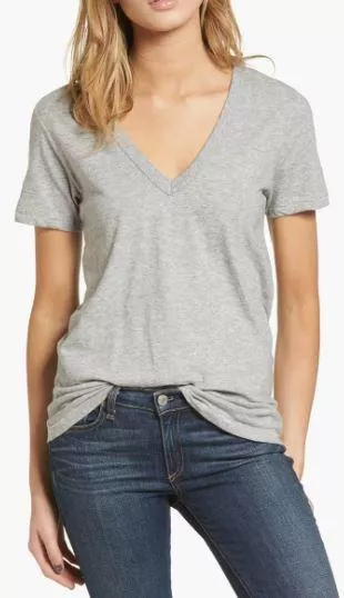 The Slub V-Neck T-Shirt