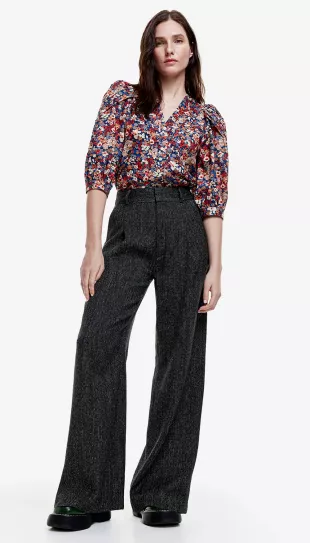 Pleated Trouser