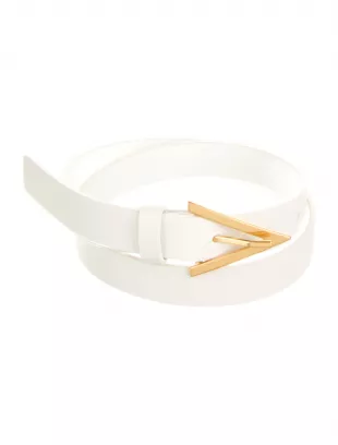 Skinny Leather Belt