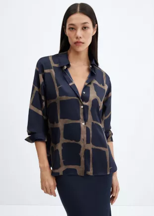 Women's Printed Long Shirt