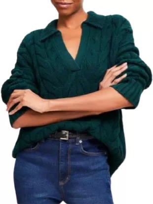 Beyond the Gates 2026 Najah Jackson Green Sweater