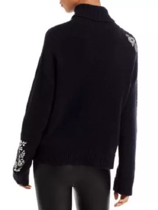 Good Morning America 2026 Lara Spencer Embellished Sweater