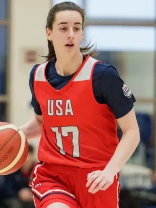 Caitlin Clark United States Women’s Basketball Team USA Jersey