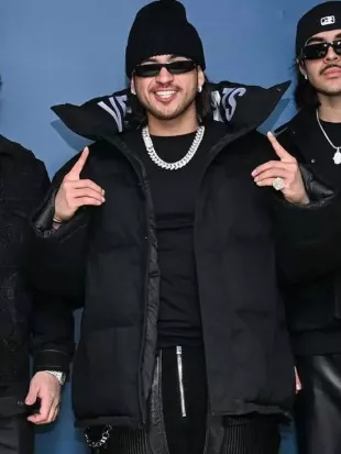 The Tonight Show S13 Jesús Ortiz Paz Black Puffer Jacket