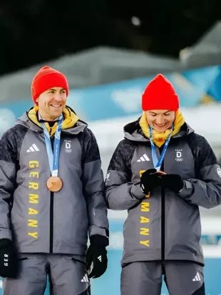 Winter Olympics 2026 Team Germany Opening Ceremony Grey Jacket