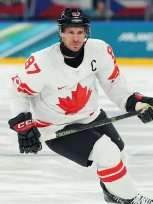 Sidney Crosby Milano Cortina 2026 Winter Olympics Team Canada Jersey