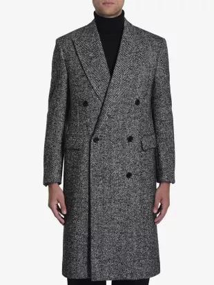 Paradise Sterling K. Brown Wool Trench Coat