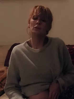 Under Salt Marsh S01 Kelly Reilly Grey Knit Sweater