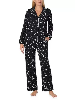 9-1-1 S09 Maddie Kendall Star Pajamas In Black