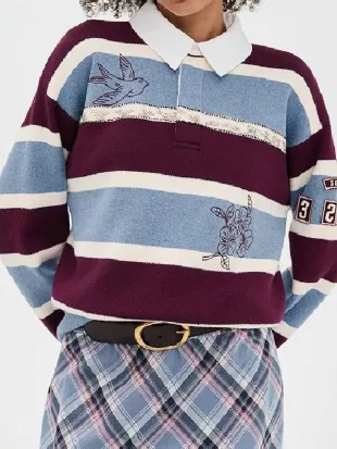 SNL S51 Jane Wickline Rugby Sweater