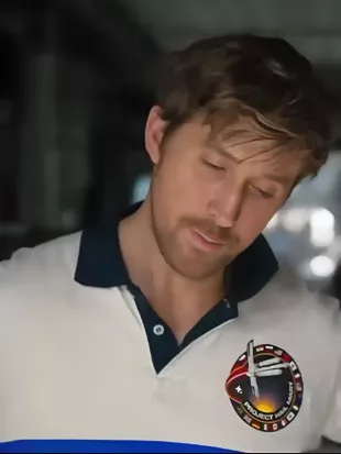 Project Hail Mary 2026 Ryan Gosling Polo T-Shirt