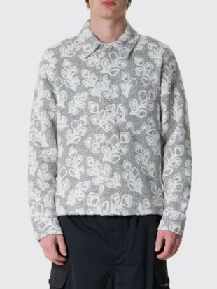 Shrinking S3 Devin Kawaoka Floral Denim Jacket