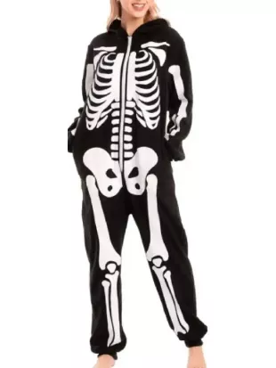 It’s Not Like That S01 Erinn Hayes Skeleton Jumpsuit