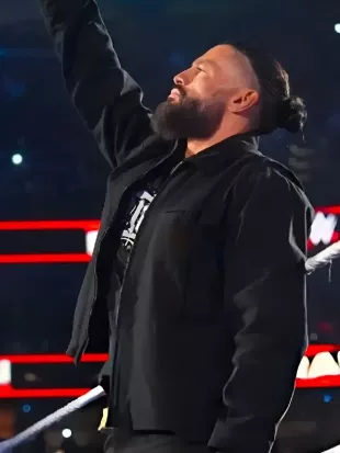 Roman Reigns RAW 2026 Black Jacket