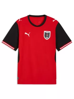 Men’s Austria 2026 Home Red Jersey