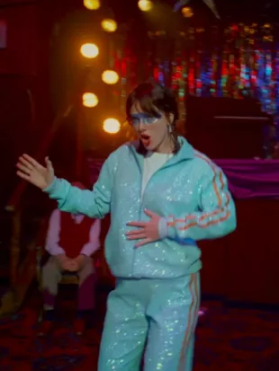 Opalite Taylor Swift Sequin Mint Green Tracksuit