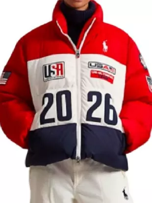 The Today Show Jenna Bush Hager Team USA Jacket