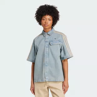 Premium Essentials Denim Shirt Shortsleeve