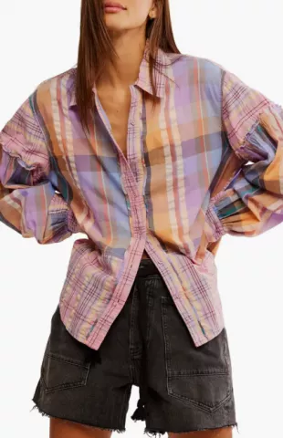 Madras Dreams Button Up Shirt