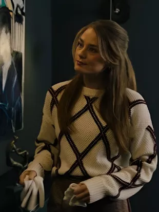 The Way to You 2026 Kim Matula Check Sweater