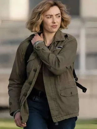 School Spirits S3 Maddie Nears Green Jacket