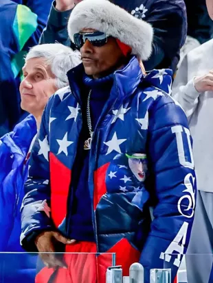 Snoop Dogg Speed Skating Milano Cortina 2026 Olympics Jacket
