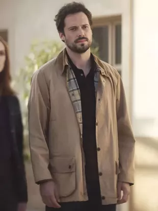 Drops of God S2 Thomas Chassangre Brown Jacket