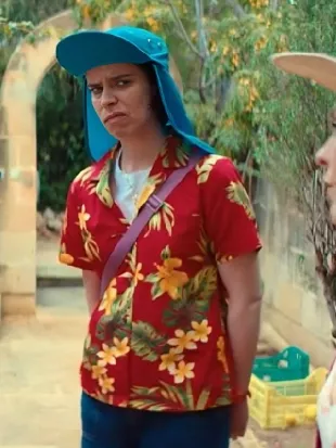 How to Get to Heaven From Belfast Caoilfhionn Dunne Floral Shirt