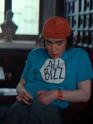 How to Get to Heaven From Belfast Caoilfhionn Dunne Blue Tee