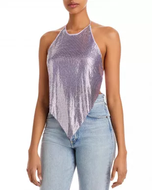 Frenchie Chainmail Halter Top