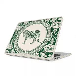 Antique Green Jaguar Macbook Case
