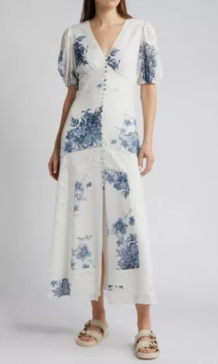 Dinah Dekorah Floral Maxi Dress