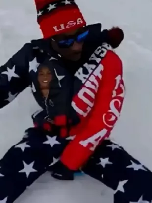 Snoop Dogg Winter Games 2026 Snow Sliding Tracksuit