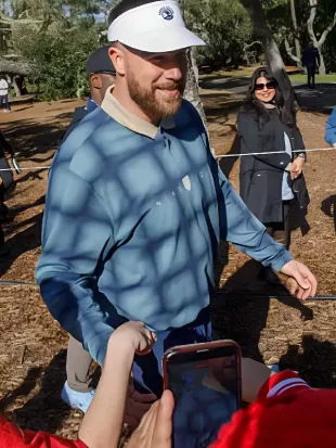 Travis Kelce Pebble Beach Polo Shirt