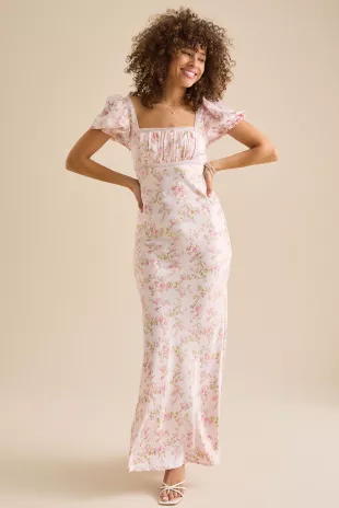 Kliona Maxi Satin Dress