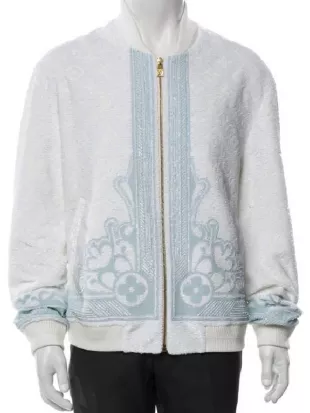 The Voice S29 John Legend White Zipper Cardigan