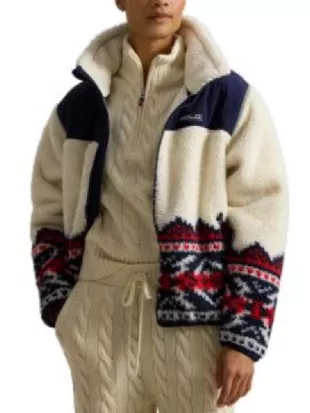 The Today Show 2026 Hoda Kotb Team USA Fleece Jacket