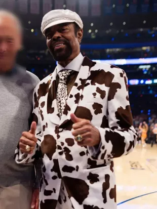 Walt Frazier Cow Suit