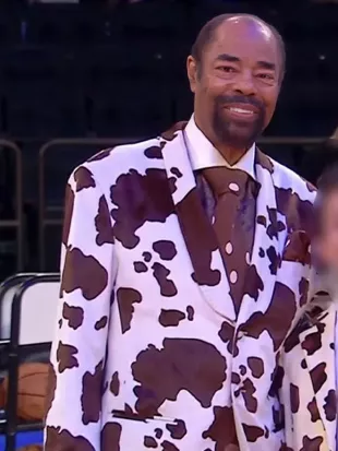 Walt Frazier Cow Suit