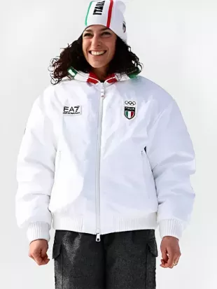 Federica Brignone Winter Olympics 2026 Team Italy Jacket