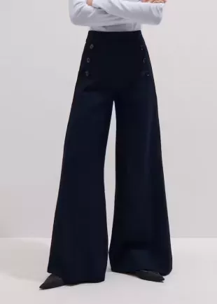 Wide Leg Trouser