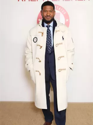 Usher Olympics 2026 Team USA Toggle Coat